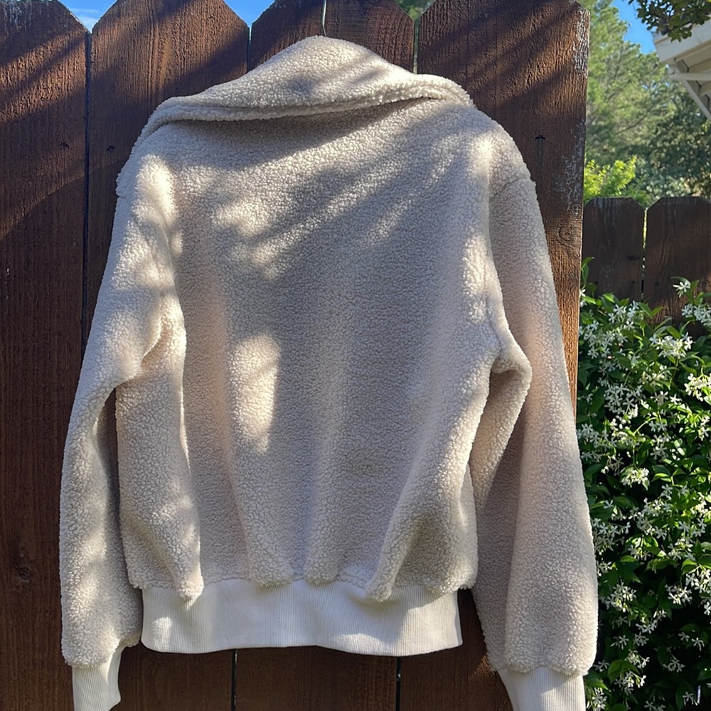Uniqlo U fleece blouson jacket size M - Picture 5 of 7